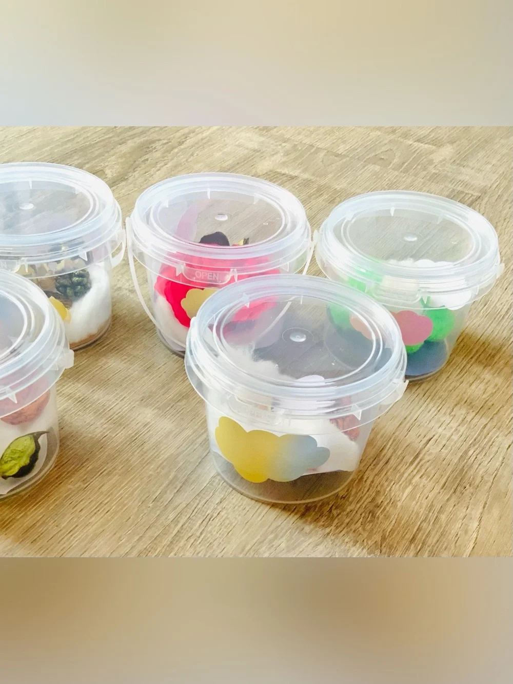 NEW📚 Hand Crafted Squish-A-Tarium (one random color/scene/4 squishies) OS
